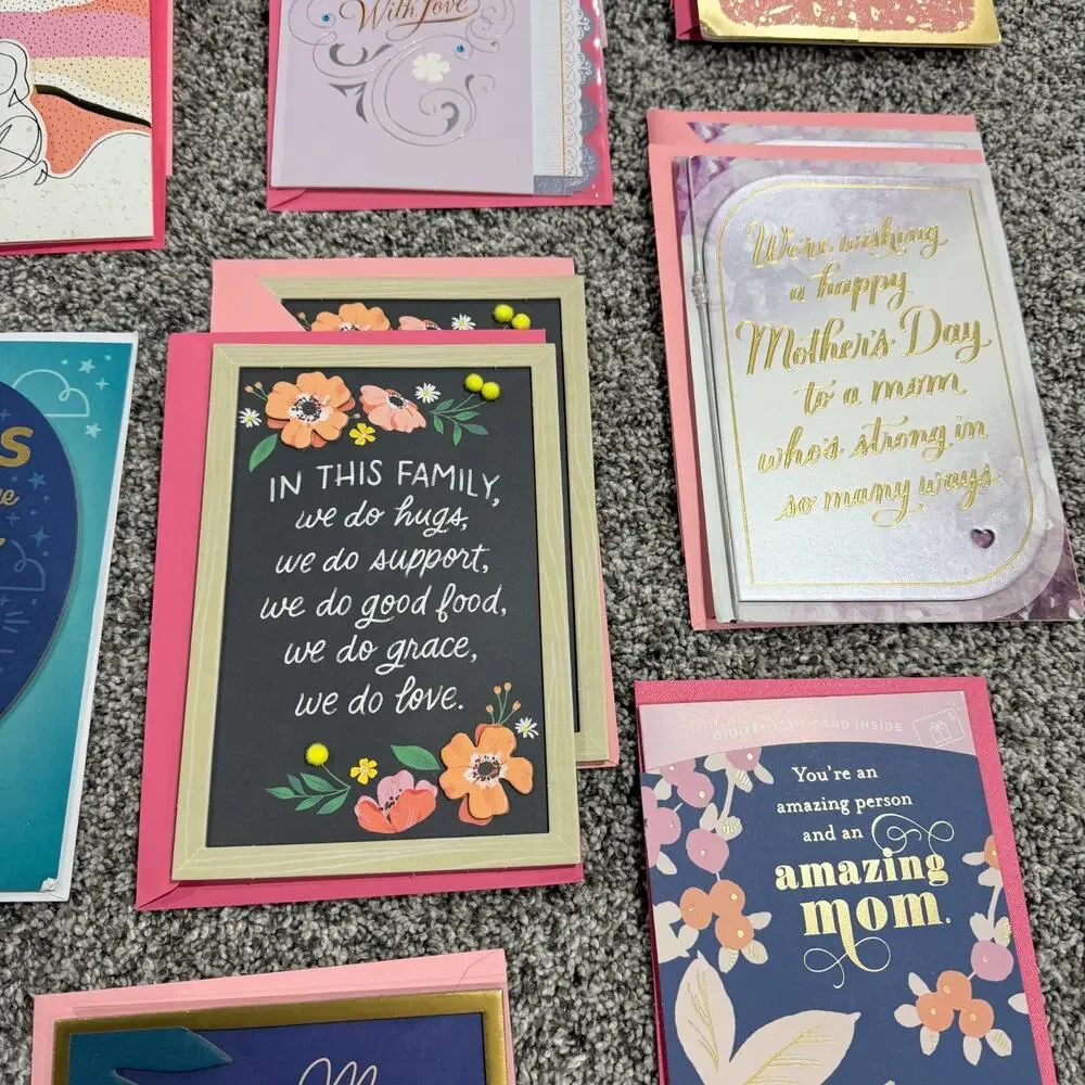 Large Lot of 47 HALLMARK Luxury Mother's Day Cards with Envelopes Included!